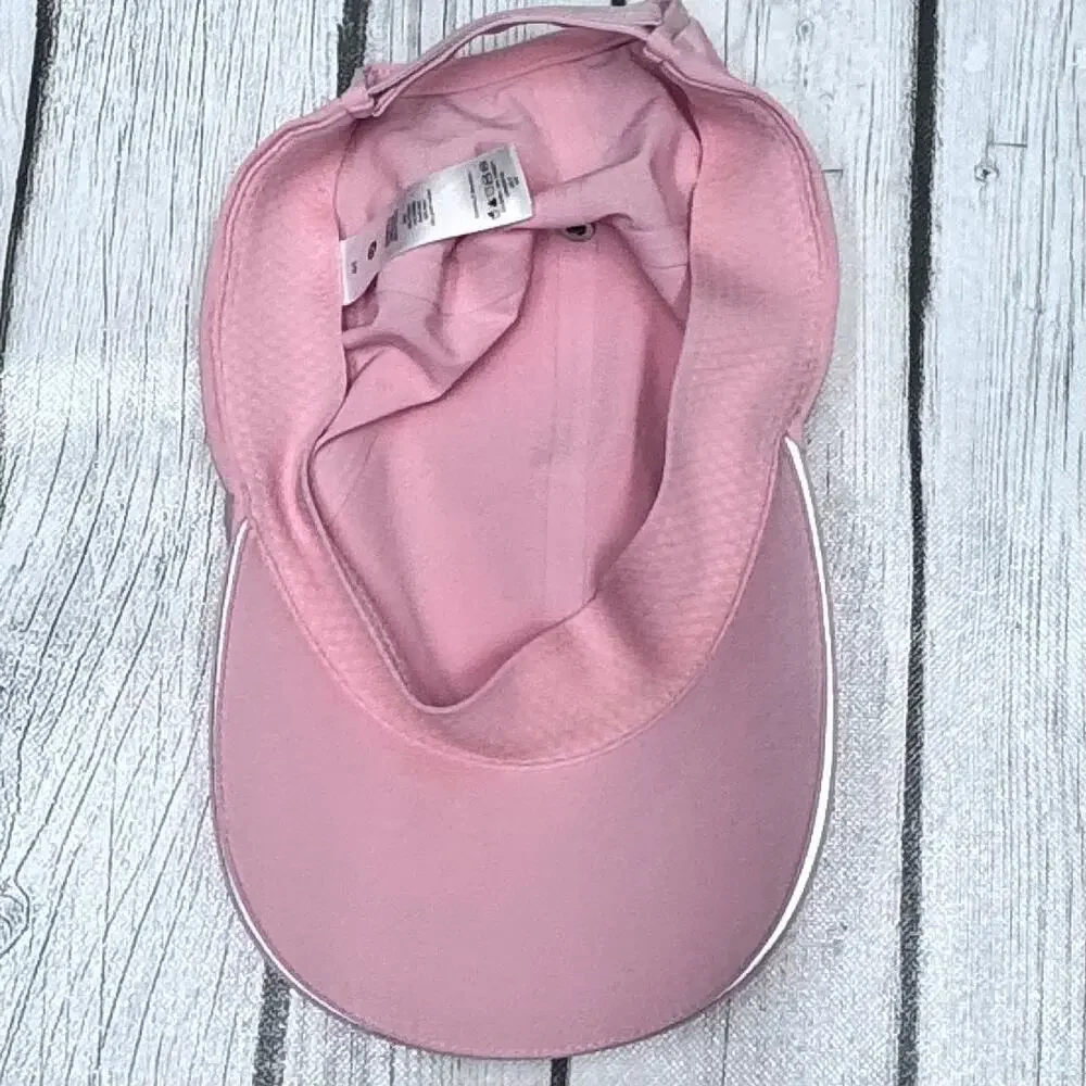 Lululemon Fast and Free Ponytail Hat Peach One Size